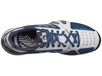 Adidas Barricade 7 Novak Pro Men's Tennis Shoes White/Silver